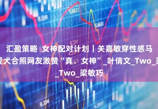 汇盈策略  女神配对计划｜关嘉敏穿性感马甲与爱犬合照网友激赞“真．女神”_叶倩文_Two_梁敏巧
