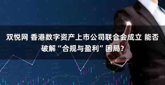 双悦网 香港数字资产上市公司联合会成立 能否破解“合规与盈利”困局？